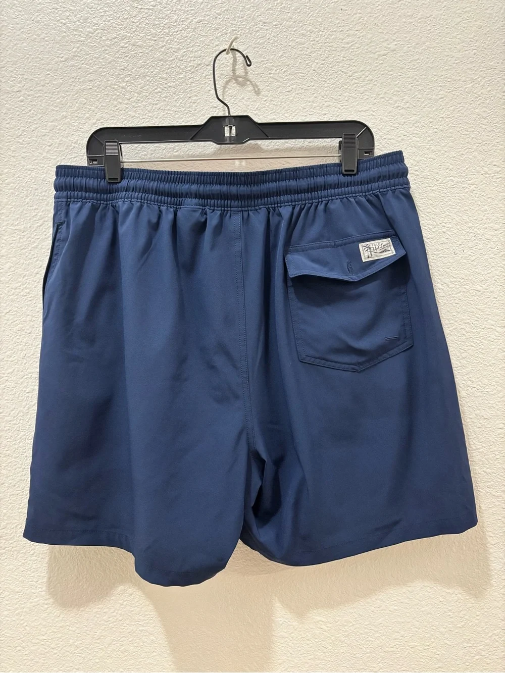 Men's Polo Ralph Lauren Swimwear Navy Blue Swim Shorts Size XXL